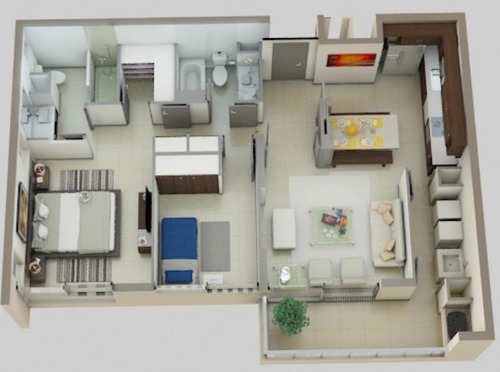 Arriendo Departamento SO 2D en suite Walk-in cl&oacute;set 2B 1E 1B Plaza &Ntilde;u&ntilde;oa - &Ntilde;u&ntilde;oa