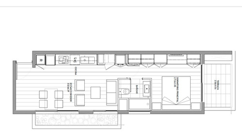 Arriendo Departamento N 1D en suite 1B 1E 1B Rotonda Atenas - Las Condes
