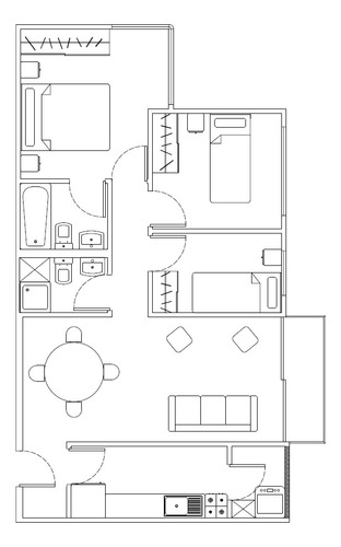 Venta Departamento NO 3D 2B 1E Villa Los Jard&iacute;nes - Villa Los Presidentes - &Ntilde;u&ntilde;oa