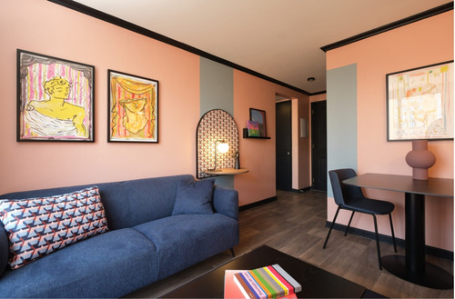 Arriendo Departamento NOSP 1D en suite 1B 1E 1B Centro Financiero - Las Condes