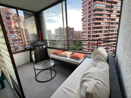 Arriendo Departamento SP 3D 2B 1E 1B Metro Manquehue - Apumanque - Las Condes