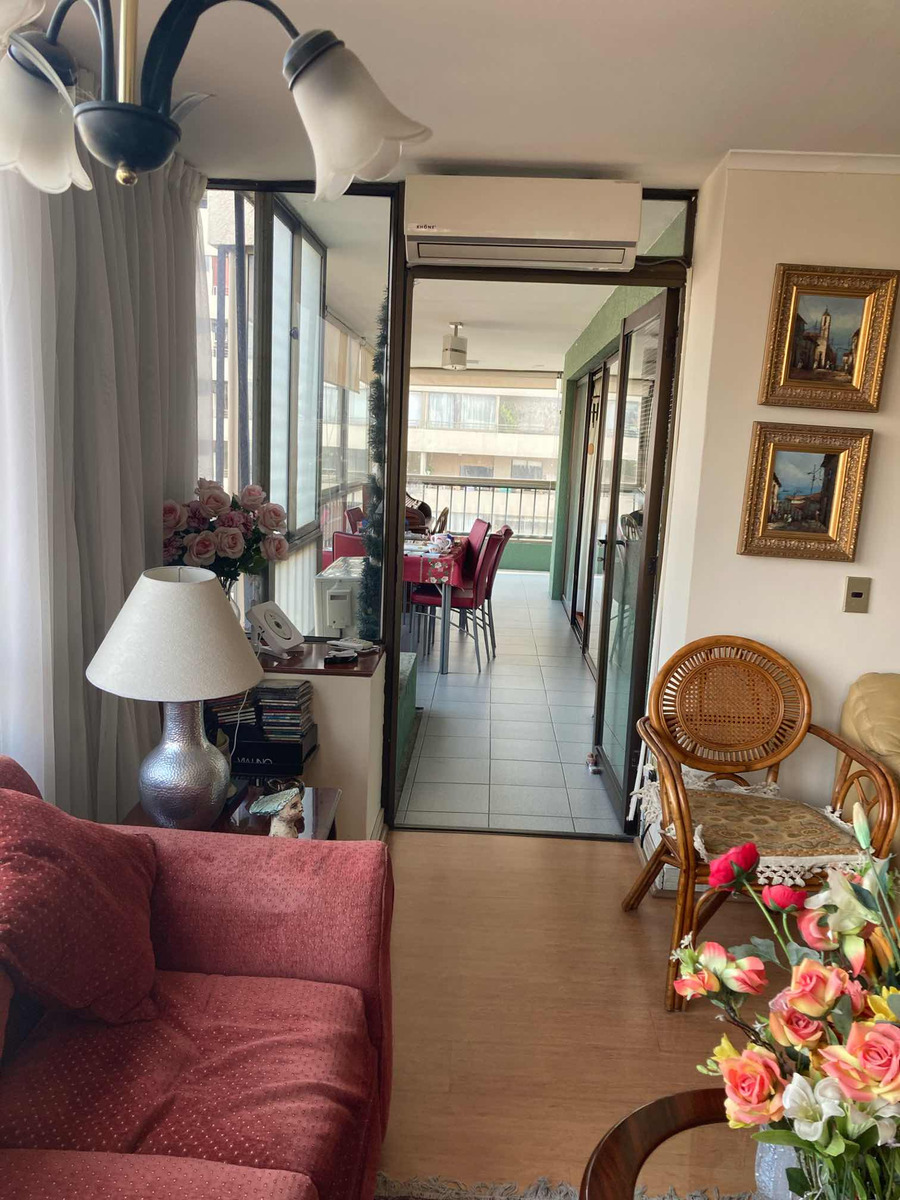 Venta Departamento NO 4D en suite Walk-in cl&oacute;set 4B 2E 1Bd Metro Escuela Militar - Las Condes