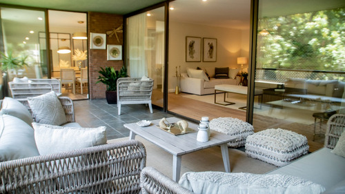 Venta Departamento NOSP 3D en suite Walk-in cl&oacute;set 3B 3E 1B Mall Sport - Las Condes