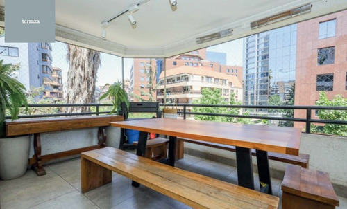 Arriendo Departamento NP 2D en suite 3B 1E 1B Barrio El Golf - Las Condes