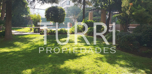 Arriendo Departamento SO 2D en suite 2B 1E 1B Metro Escuela Militar - Las Condes