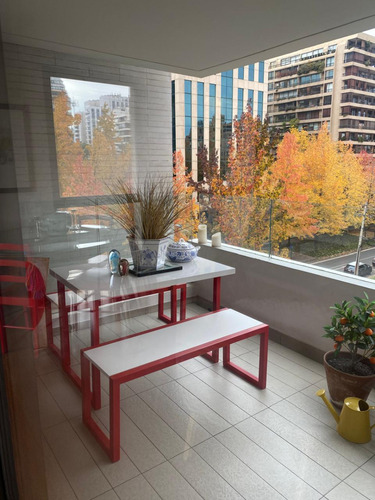 Arriendo Departamento 3D 2B 1E 1B Barrio El Golf - Las Condes