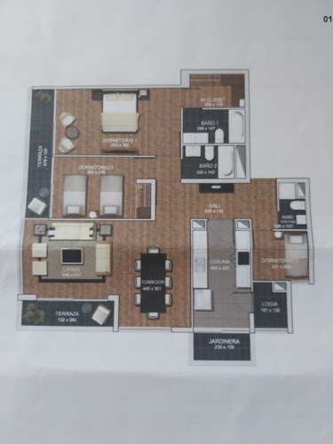 Venta Departamento SO 3D 3B 2E 1B Vaticano - Las Condes