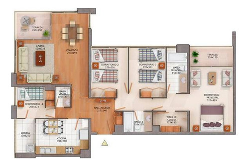 Arriendo Departamento 4D 3B 2E 1B Plaza &Ntilde;u&ntilde;oa - &Ntilde;u&ntilde;oa