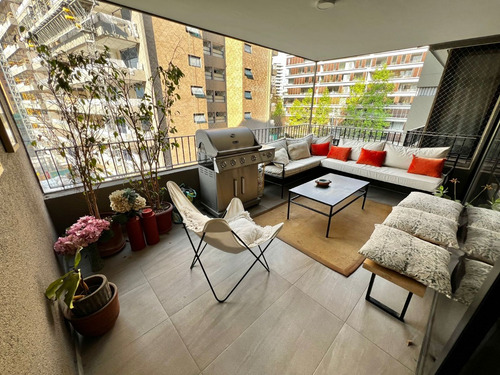 Arriendo Departamento NO 3D en suite Walk-in cl&oacute;set 3B 2E 1B Parque Bicentenario - Vitacura