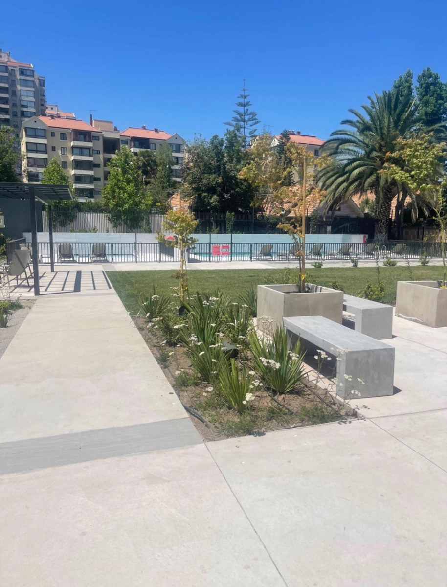 Arriendo Departamento O 2D en suite Walk-in cl&oacute;set 2B 1E 1Bd Parque Padre Alberto Hurtado - Las Condes