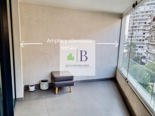 Arriendo Departamento NP 1D en suite Walk-in cl&oacute;set 1B 1E 1B Metro Hernando de Magallanes - Las Condes