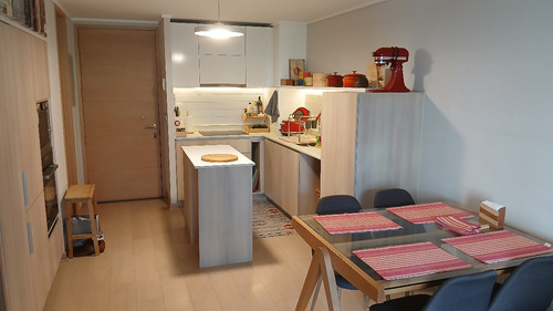 Venta Departamento SO 1D en suite Walk-in cl&oacute;set 2B 1E 1B Metro Hernando de Magallanes - Las Condes