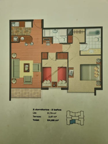 Venta Departamento P 2D 2B 1E 1B Metro &Ntilde;u&ntilde;oa - &Ntilde;u&ntilde;oa