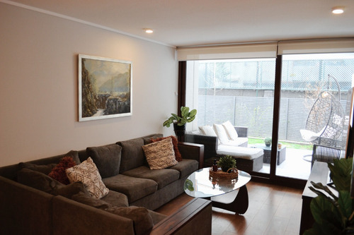 Venta Departamento O 3D en suite Walk-in cl&oacute;set 2B 2E 1B Amapolas - &Ntilde;u&ntilde;oa