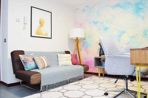 Arriendo Departamento NOSP 2D en suite 3B 1E 1B Barrio Italia - Providencia