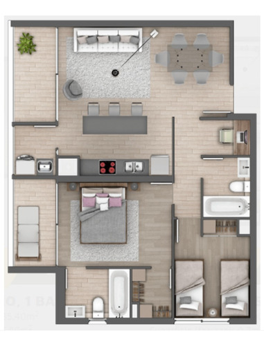 Arriendo Departamento NO 2D en suite Walk-in cl&oacute;set 2B 2E 1B Estoril - Las Condes