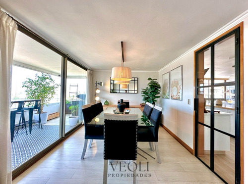 Venta Departamento 3D en suite Walk-in cl&oacute;set 3B 2E 1B La Llaver&iacute;a - Vitacura