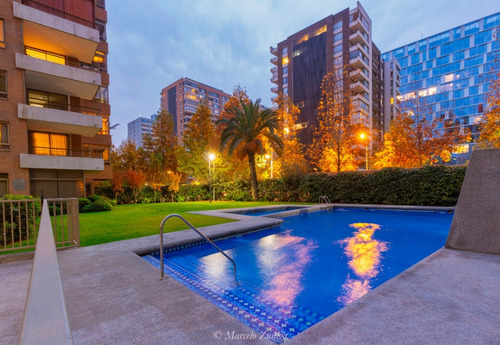 Arriendo Departamento NP 4D en suite Walk-in cl&oacute;set 4B 2E 1B Metro Manquehue - Apumanque - Las Condes