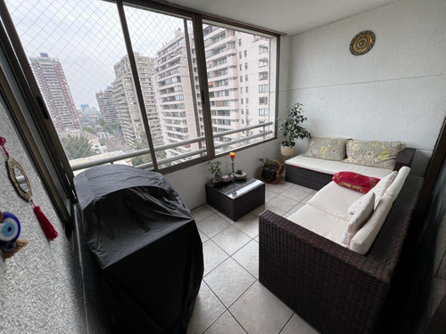 Venta Departamento SO 4D en suite Walk-in cl&oacute;set 3B 1E 1B Metro Escuela Militar - Las Condes