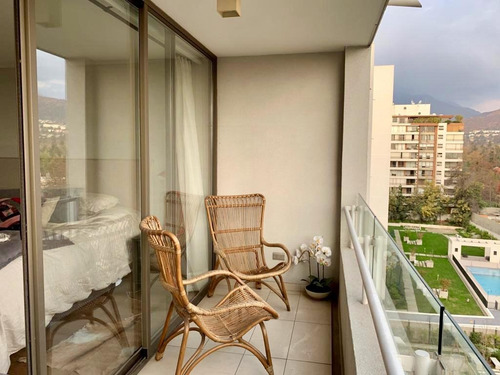 Arriendo Departamento S 2D en suite Walk-in cl&oacute;set 2B 2E 1B Mall Sport - Las Condes