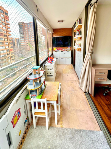 Arriendo Departamento 3D en suite Walk-in cl&oacute;set 3B 1E 1B Metro Manquehue - Apumanque - Las Condes