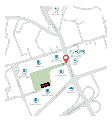 Arriendo Departamento N 3D en suite Walk-in cl&oacute;set 3B 2E 1B La Dehesa - Lo Barnechea