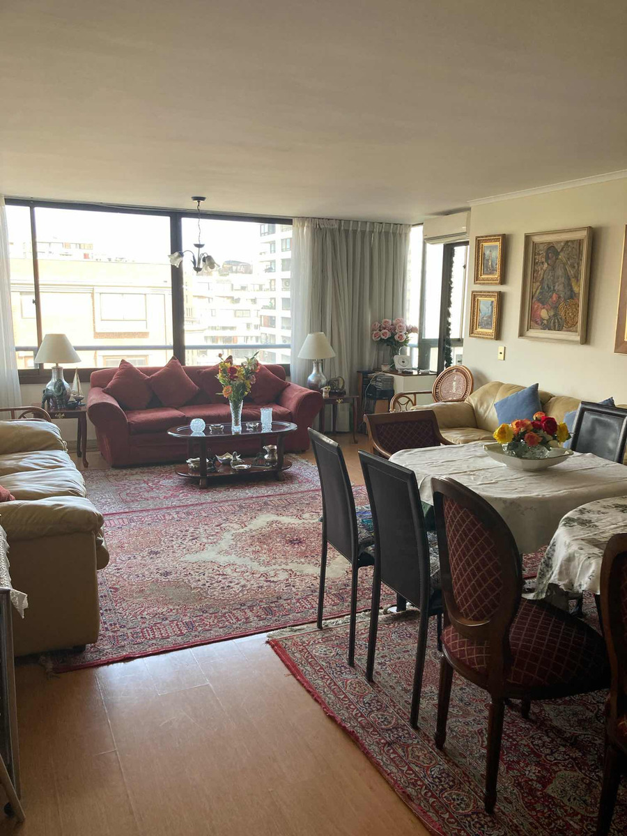 Venta Departamento NO 4D en suite Walk-in cl&oacute;set 4B 2E 1Bd Metro Escuela Militar - Las Condes