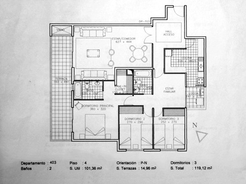 Venta Departamento 3D en suite Walk-in cl&oacute;set 2B 1E 1B Estadio Croata - Vitacura