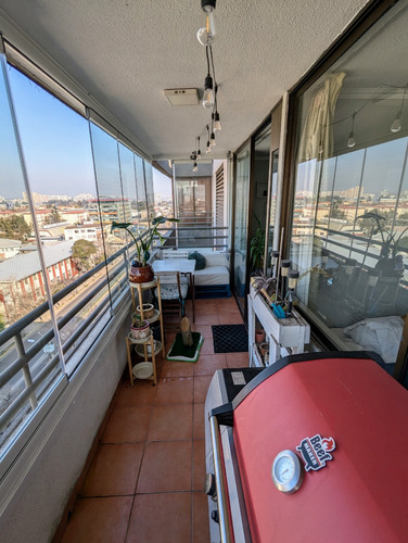 Arriendo Departamento O 3D en suite Walk-in cl&oacute;set 2B 1E 1B Estadio Nacional - &Ntilde;u&ntilde;oa