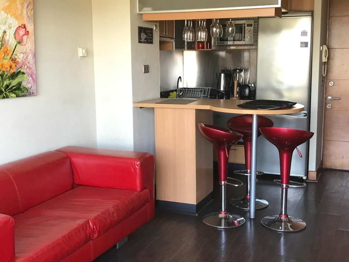 Venta Departamento NO 1D en suite Walk-in cl&oacute;set 1B Metro Escuela Militar - Las Condes