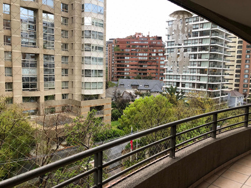 Arriendo Departamento 2D 2B 1E 1B Barrio El Golf - Las Condes