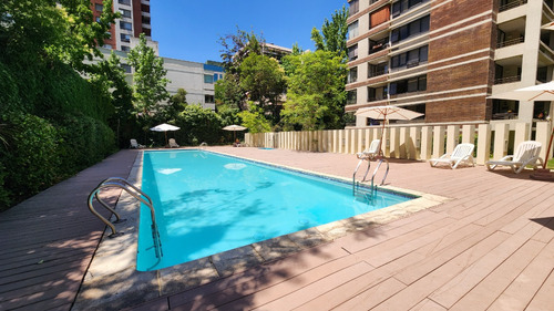 Arriendo Departamento SO 2D en suite Walk-in cl&oacute;set 2B 1E 1B Barrio El Golf - Las Condes