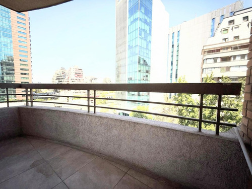 Arriendo Departamento SP 2D en suite Walk-in cl&oacute;set 2B 1E 1B Metro Escuela Militar - Las Condes