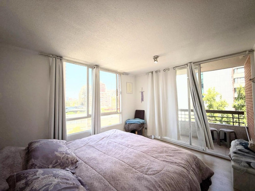 Arriendo Departamento SP 2D en suite Walk-in cl&oacute;set 2B 1E 1B Metro Escuela Militar - Las Condes