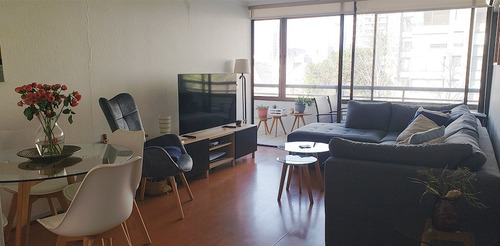Arriendo Departamento SO 2D en suite 2B 1E 1B Metro Escuela Militar - Las Condes