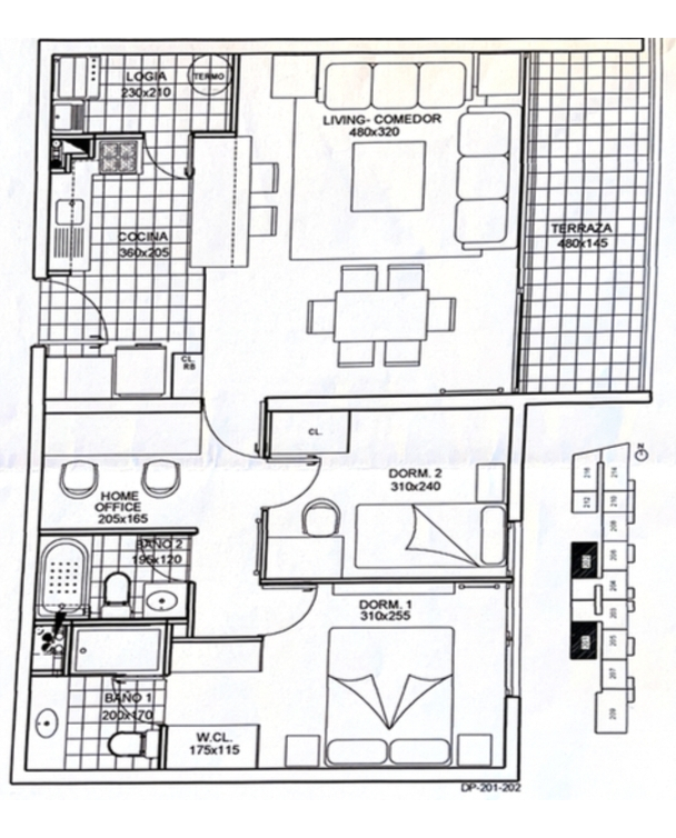 Venta Departamento 2D 2B 1E Diagonal Oriente - &Ntilde;u&ntilde;oa