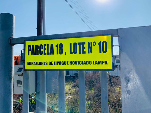 Arriendo Sitio Industrial Rubro Molesto / Peligroso, Lampa