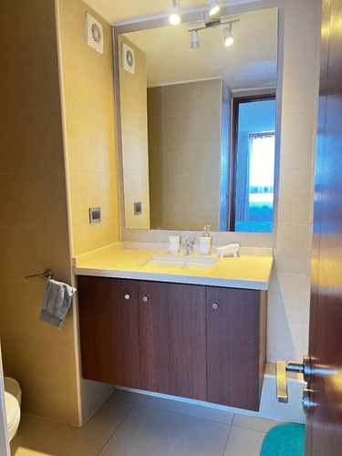 Arriendo Departamento 2D en suite 2B 1E Mall Sport - Las Condes