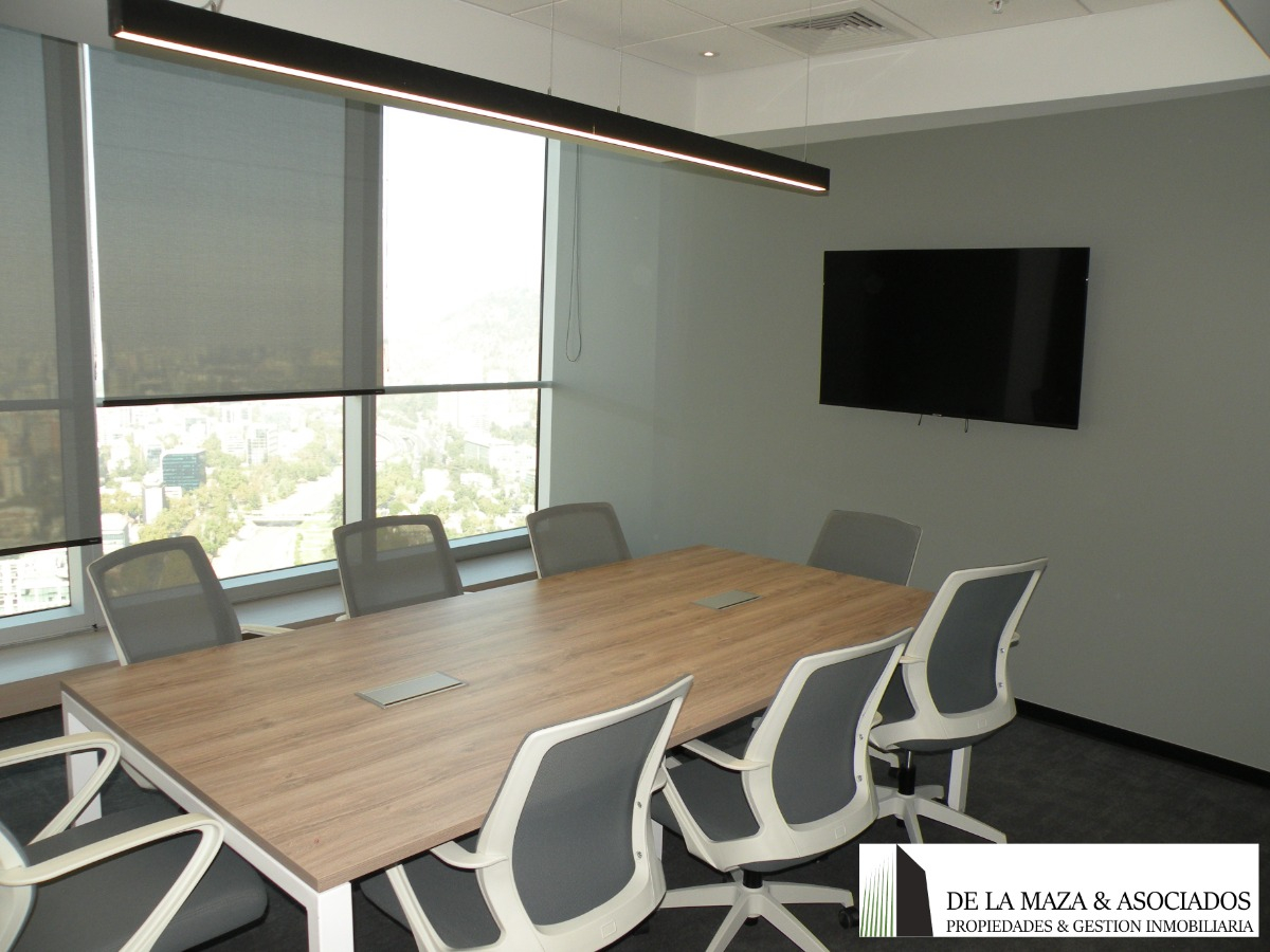 Arriendo Oficina NO 4B 10E 2Bd Barrio El Golf - Las Condes