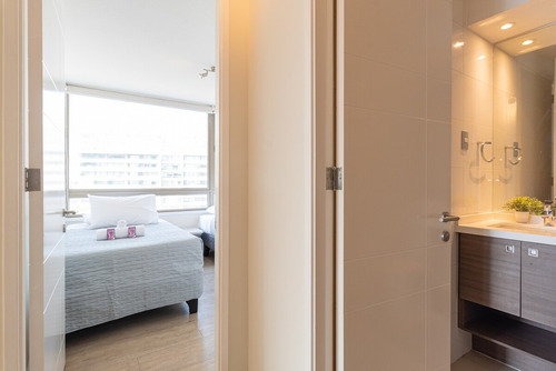 Arriendo Departamento O 2D en suite Walk-in cl&oacute;set 2B 1E 1B Parque Arauco - Las Condes