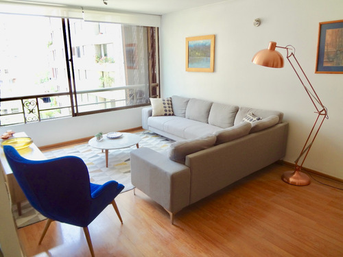 Arriendo Departamento 2D en suite 2B 1E 1B Vaticano - Las Condes