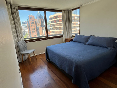 Arriendo Departamento SP 2D en suite 2B 1E 1B Barrio El Golf - Las Condes