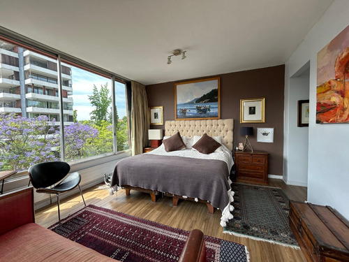 Venta Departamento O 4D en suite Walk-in cl&oacute;set 4B 2E 1B Borde R&iacute;o - Casa Piedra - Vitacura