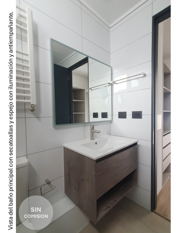 Venta Departamento SO 3D en suite Walk-in cl&oacute;set 3B 1E 1Bd Metro Bilbao - Providencia