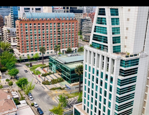 Arriendo Departamento O 3D en suite Walk-in cl&oacute;set 3B 1E 1B Barrio El Golf - Las Condes