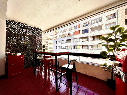 Arriendo Departamento 3D 2B 2E 1B Barrio El Golf - Las Condes