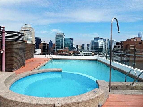 Arriendo Departamento NO 1D en suite 1B 1E 1B Barrio El Golf - Las Condes