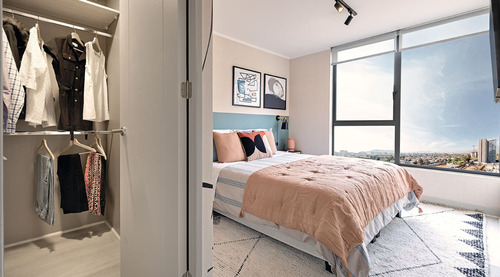 Arriendo Departamento NO 2D Walk-in cl&oacute;set 2B 1E 1B Estadio Nacional - &Ntilde;u&ntilde;oa