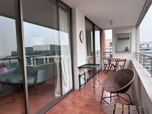 Arriendo Departamento SP 2D en suite 2B 1E 1B Barrio El Golf - Las Condes