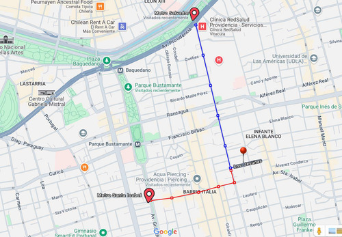 Arriendo Oficina 6B 10E Barrio Italia - Providencia